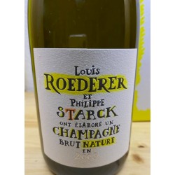Champagne Brut Nature 2009 Philippe Starck Louis Roederer